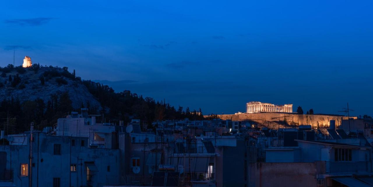 Topfloor Getaway Balcony&Hot Tub+Acropolis View Atina Dış mekan fotoğraf